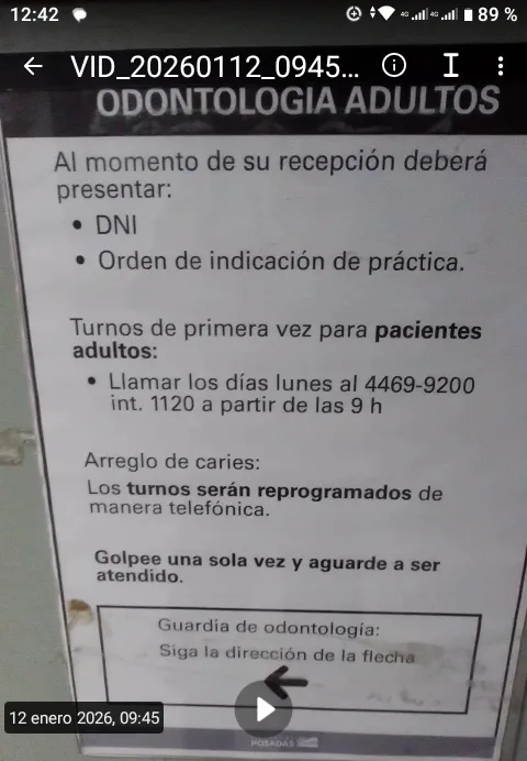 Odontologia Hospital Posadas