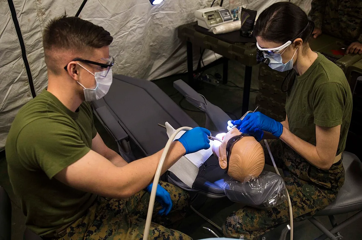Field dental exercise, 3rd Dental Battalion prepares for oral emergencies 150212-M-EB647-069